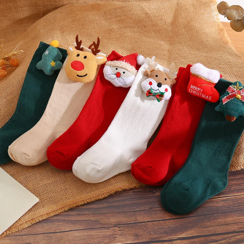 S0939219bccdf47d4b082b528231c4d1ex Baby Girl Christmas Socks - onlinemegasale.com