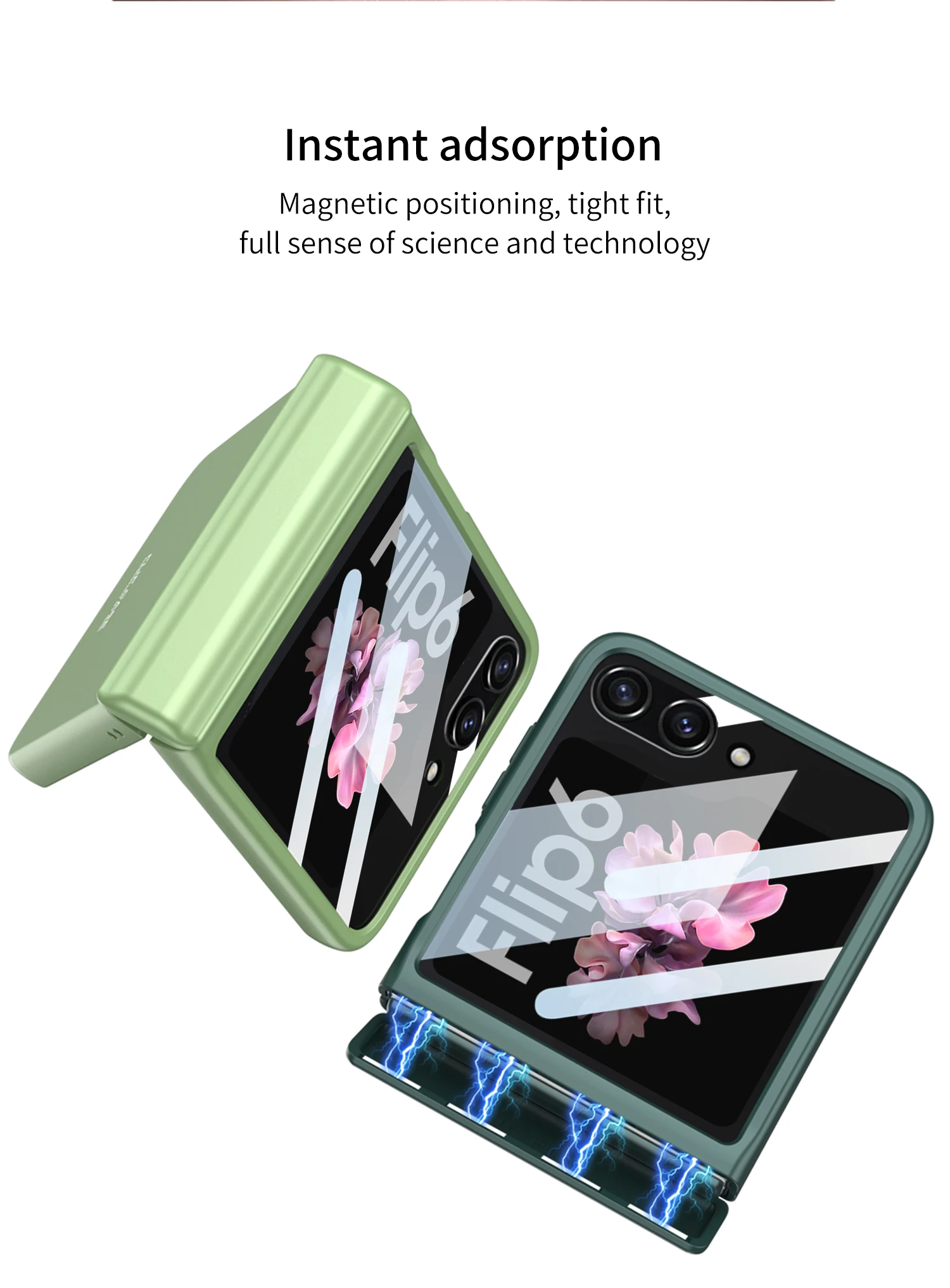 Shockproof Case with Magnetic Hinge Protection for Samsung Galaxy Z Flip 6 - onlinemegasale.com Shockproof Case with Magnetic Hinge Protection for Samsung Galaxy Z Flip 6 - onlinemegasale.com