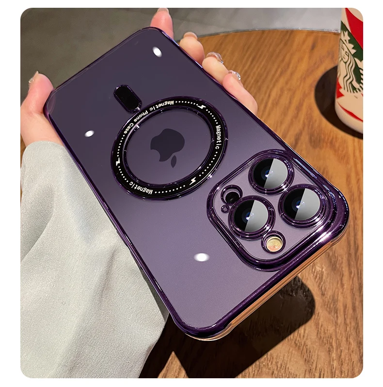 Luxury Magsafe Case for iPhone - onlinemegasale.com