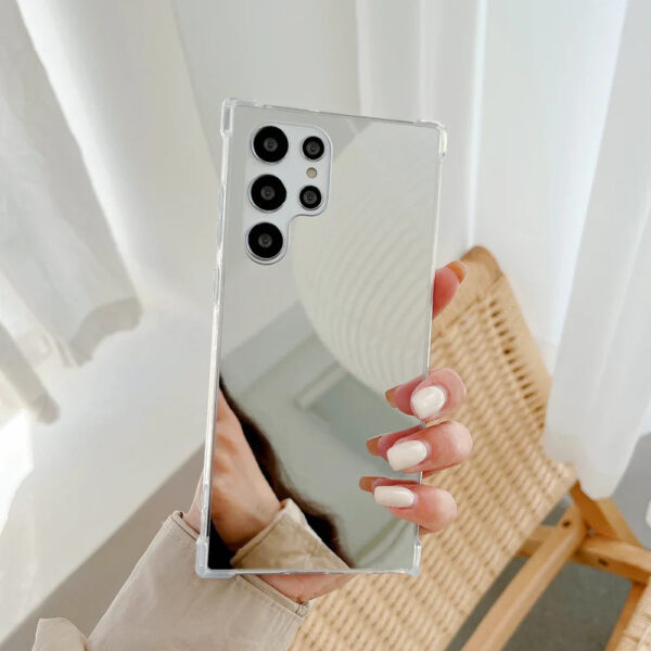 Luxury Makeup Mirror Case for Galaxy S Series