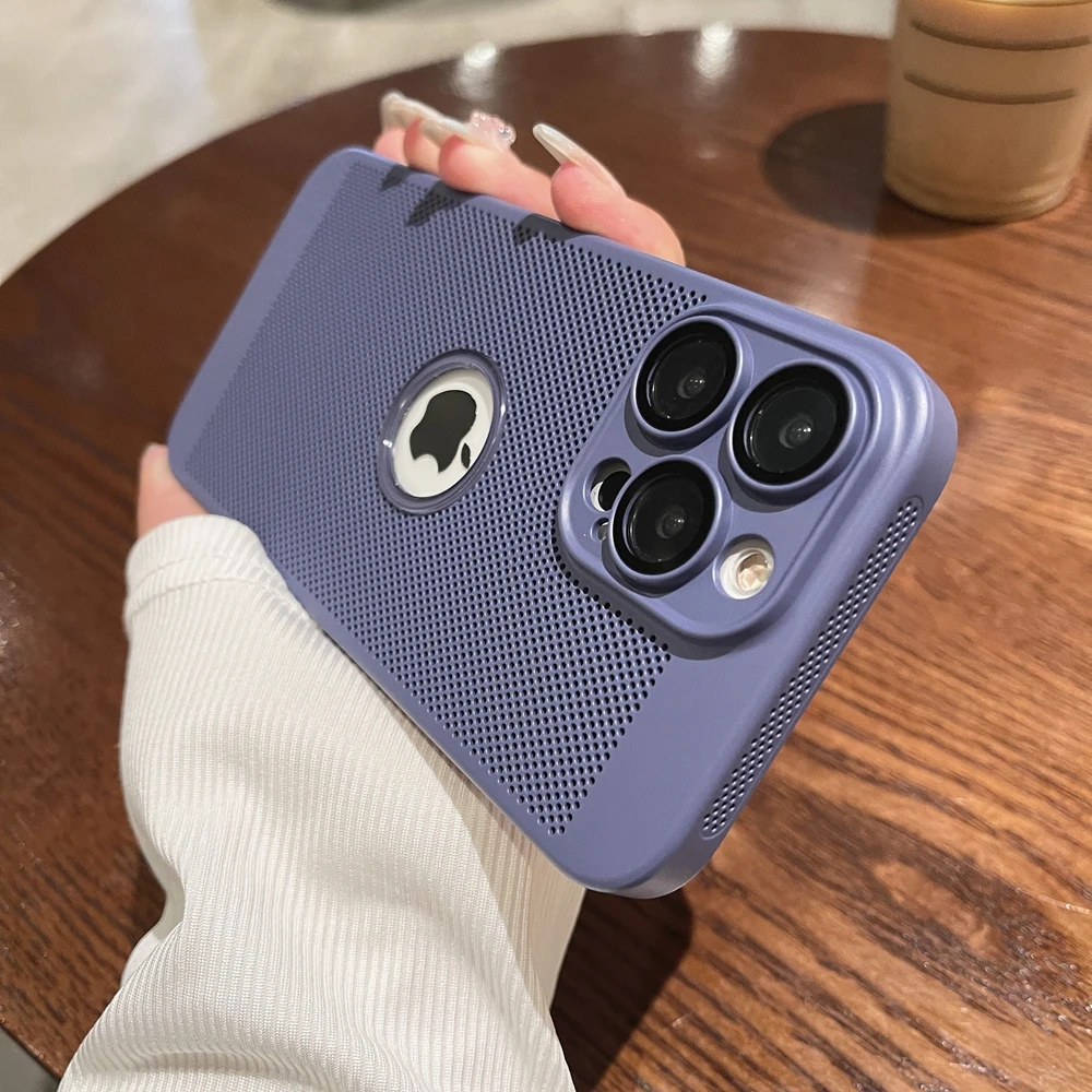 Luxury Slim Heat Radiation Case for iPhone - onlinemegasale.com