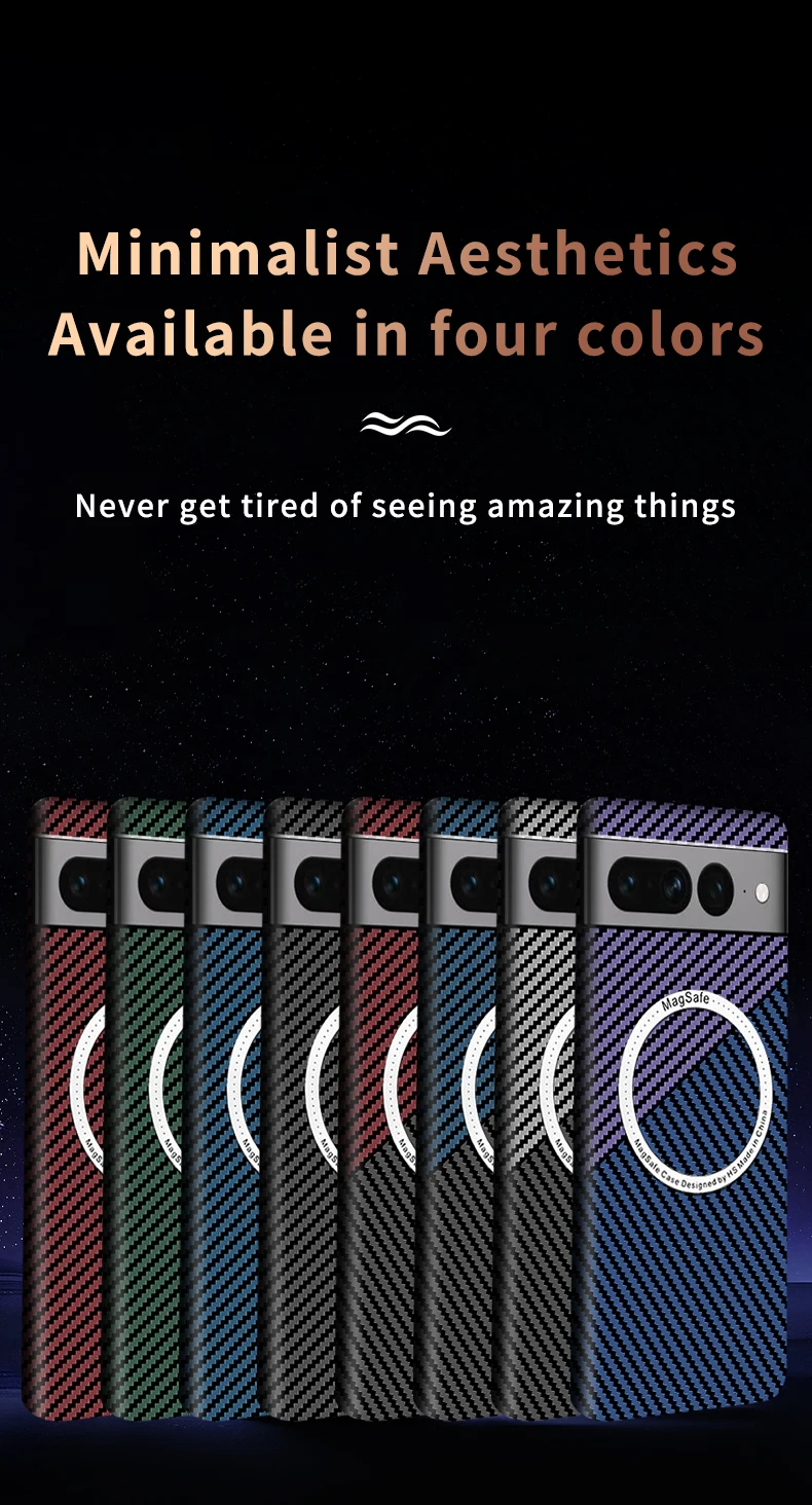 Luxury Carbon Fiber Phone Case For Pixel 7 Pro - onlinemegasale.com