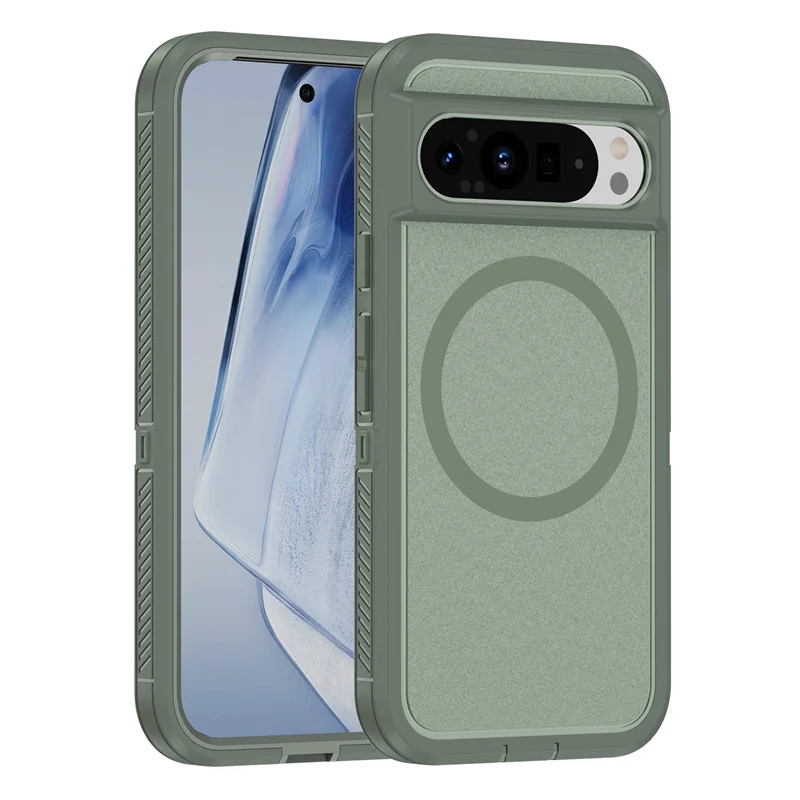 Magnetic Armor Case For Google Pixel 9 Series - onlinemegasale.com