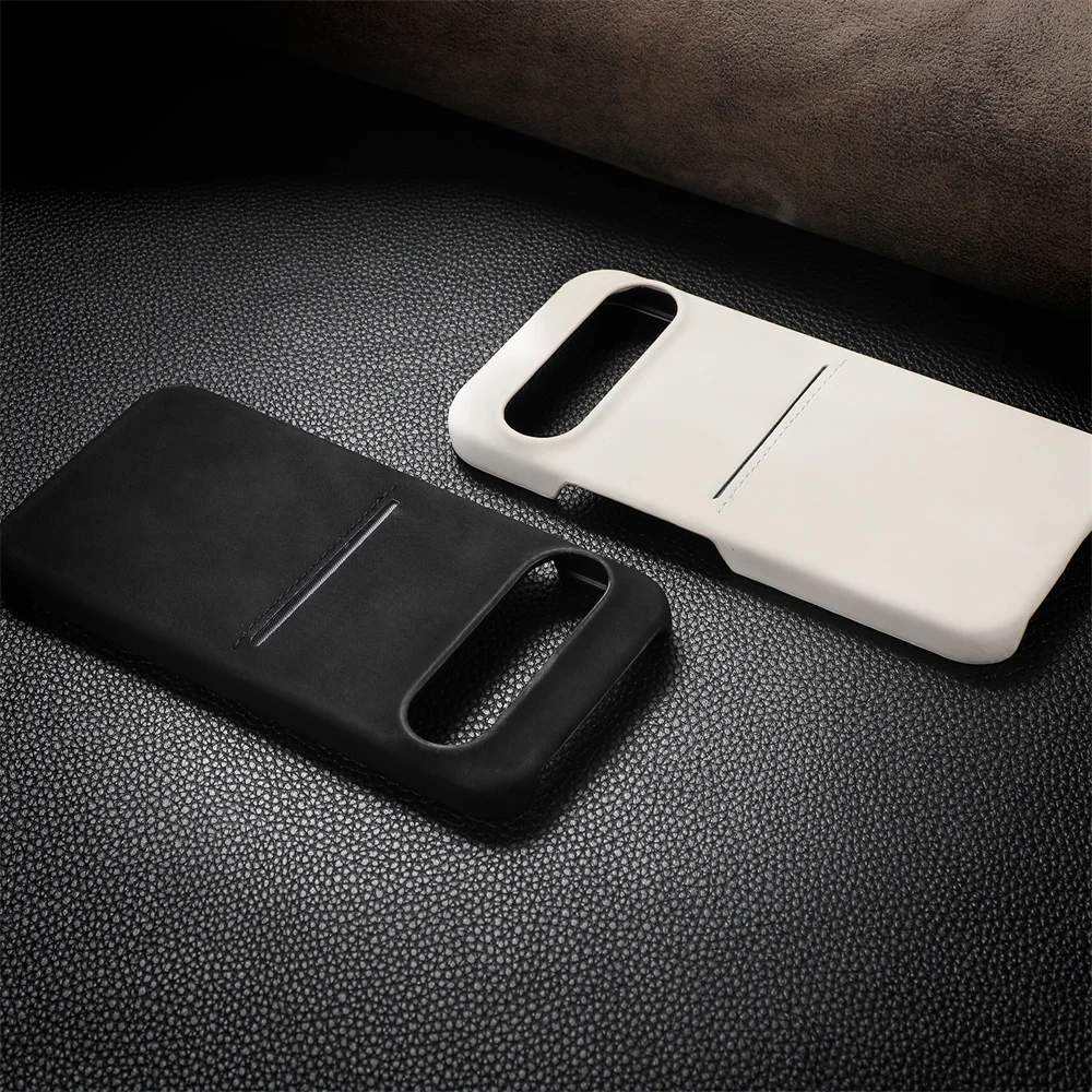 Leather Case with Card Slot For Google Pixel 9 Series - onlinemegasale.com