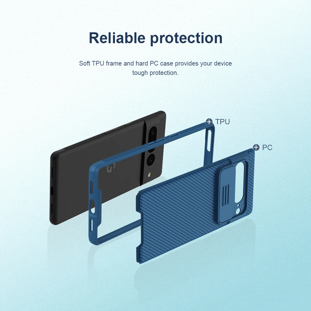 Slide Camera Protection Case For Google Pixel 8 and 8 Pro - onlinemegasale.com