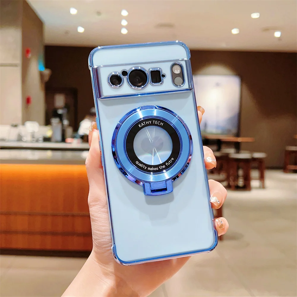 MagSafe Folding Holder Case for Google Pixel 8/7A - onlinemegasale.com