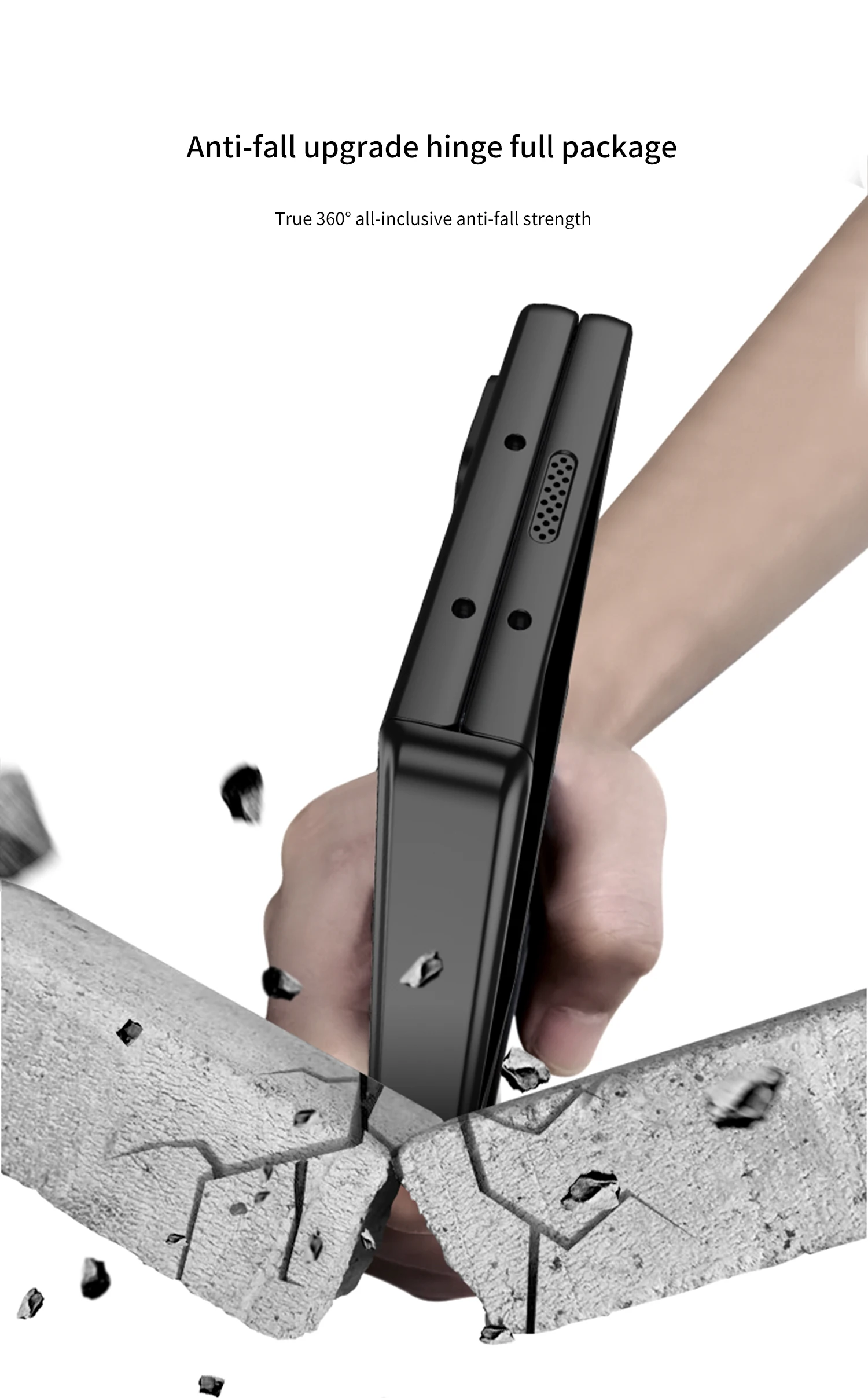 Full Protetction Case with Privacy Screen for Samsung Galaxy Z Fold 6 Case - onlinemegasale.com