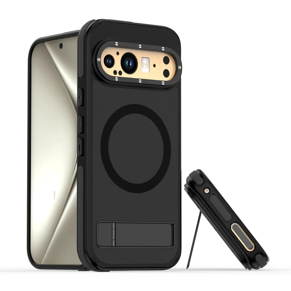 Shockproof Case with Folding Stand For Google Pixel 9 Series - onlinemegasale.com