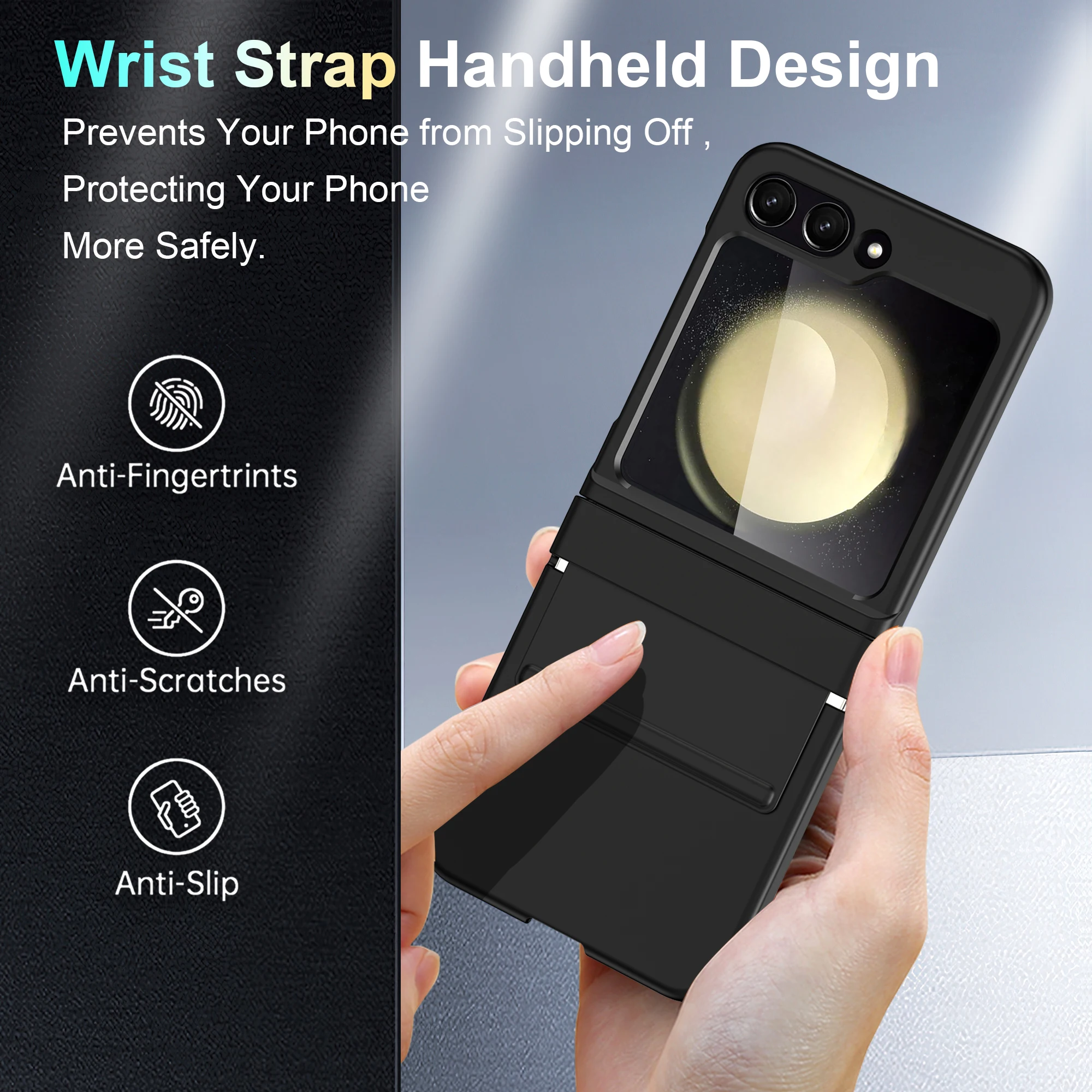 Wrist Strap Case For Samsung Galaxy Z Flip 6 - onlinemegasale.com Wrist Strap Case For Samsung Galaxy Z Flip 6 - onlinemegasale.com