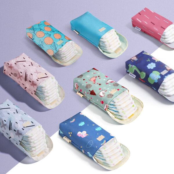 Colourful Reusable Nappy/Diaper Bag