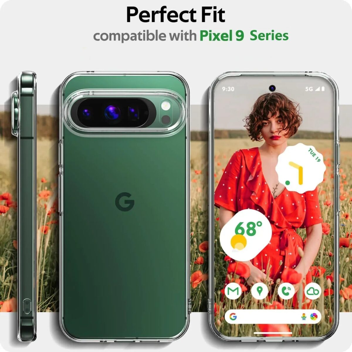 Transaprent Case For Google Pixel 9 Series - onlinemegasale.com