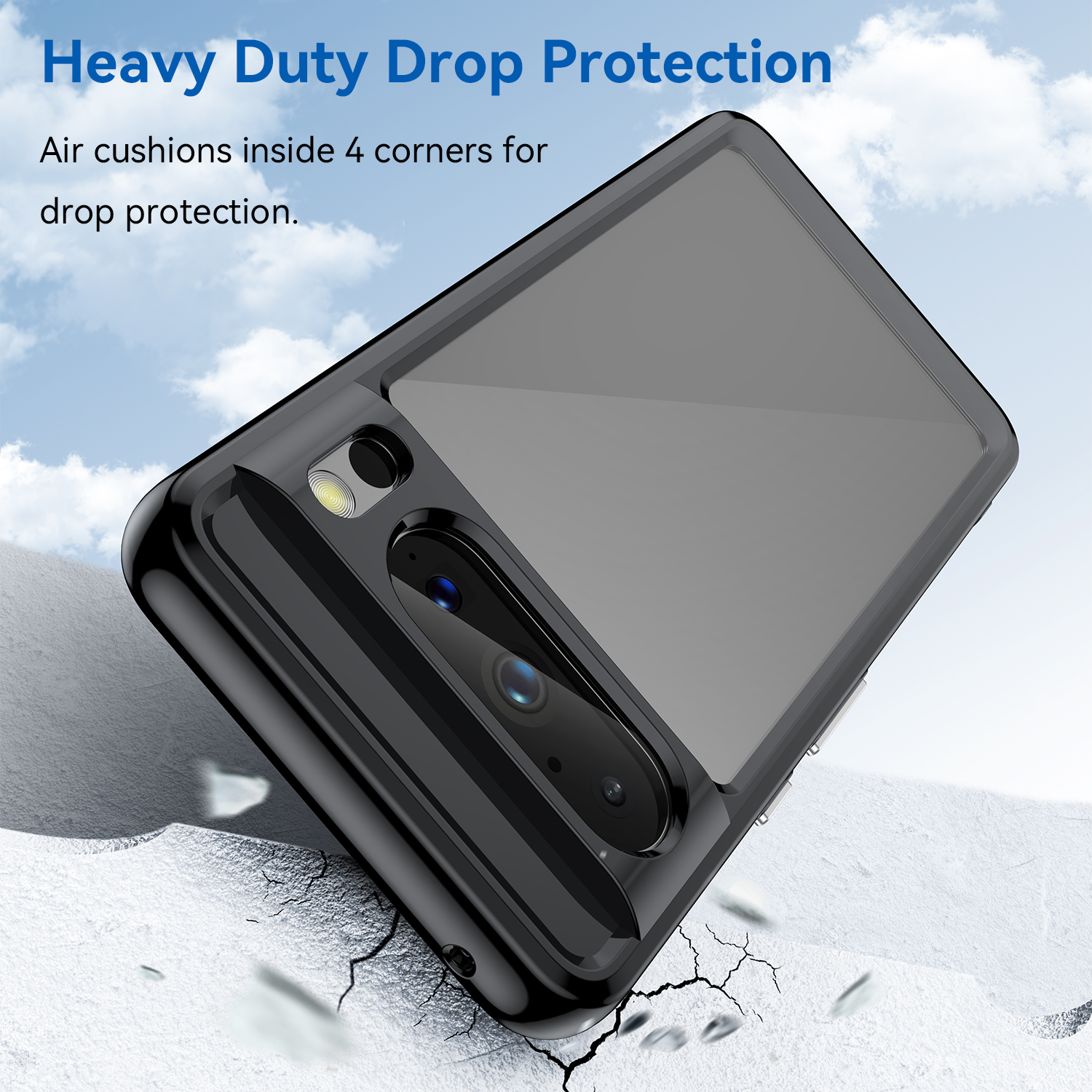Rugged Shiled Colorful Shockproof Case For Google Pixel 8 Series - onlinemegasale.com