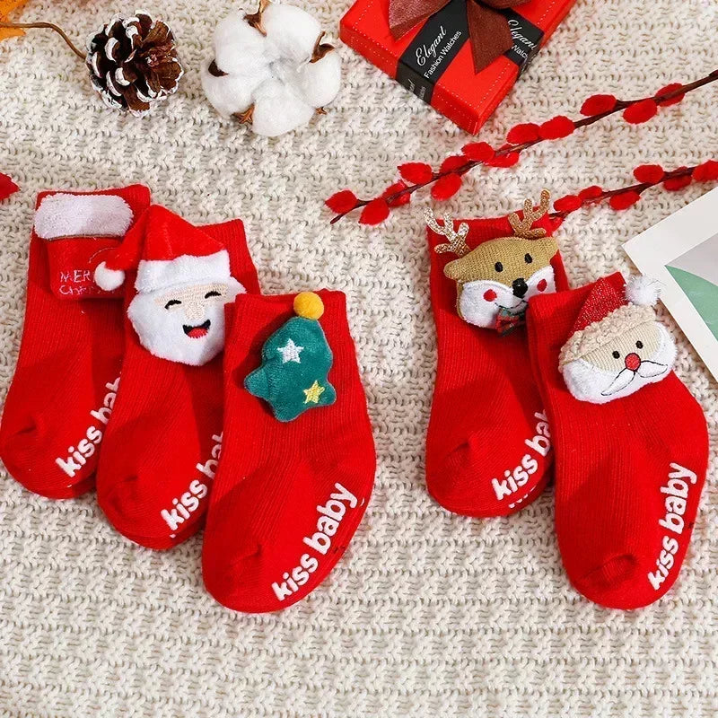 S2e2565da48e546ce9e64508e752ab075T_5a6a206d-e2b7-4139-a103-c03fb7fee74e Festive Baby Christmas Socks - Warm, Non-Slip Winter Sock - onlinemegasale.com