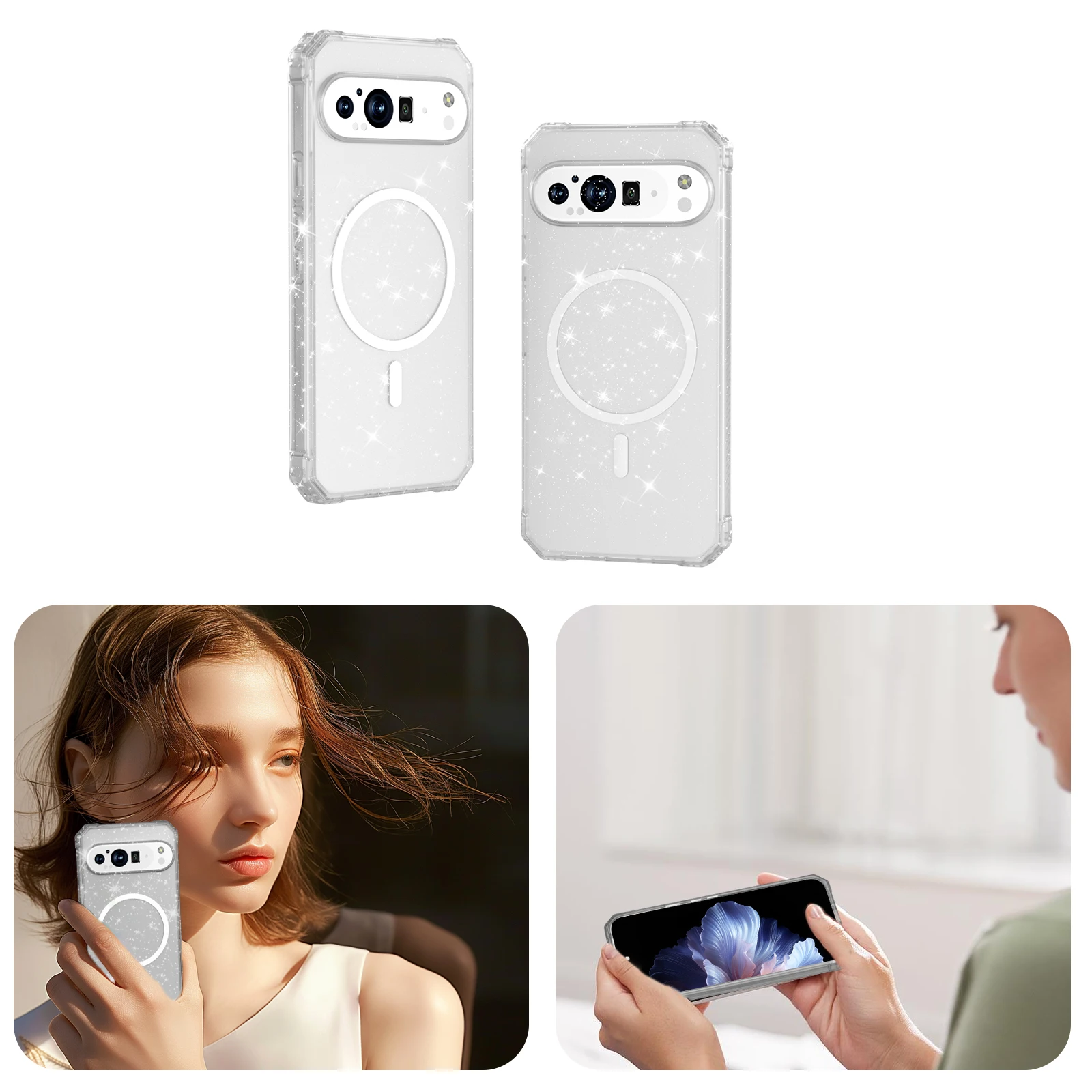 Shockproof Magsafe Case For Google Pixel 9 Series - onlinemegasale.com