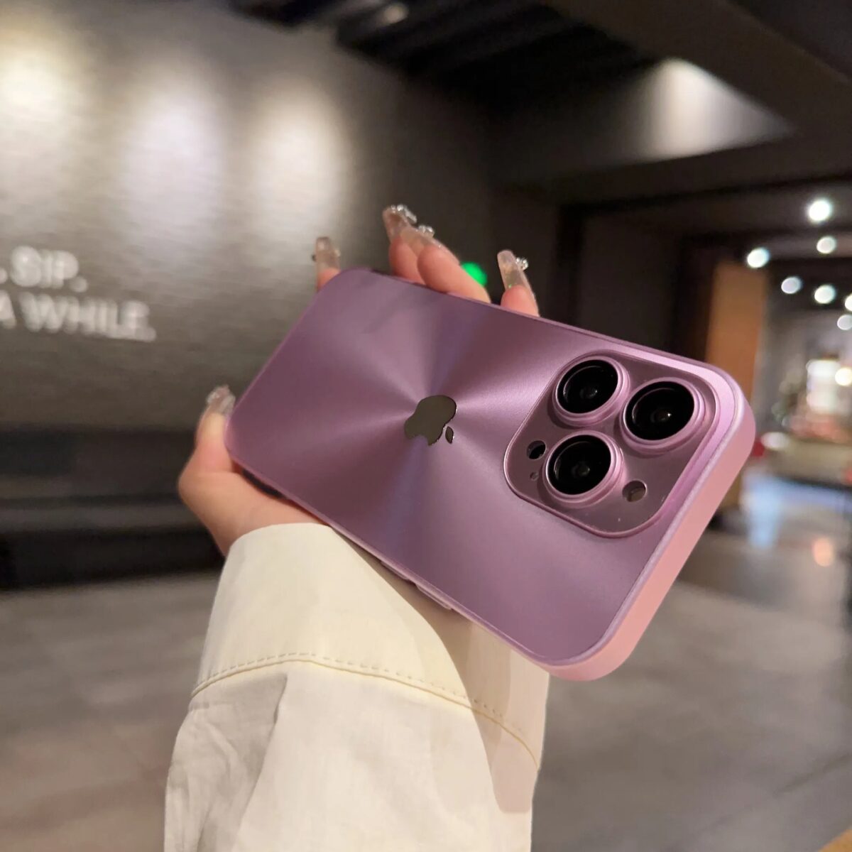 Luxury Gold Metal Case For iPhone - onlinemegasale.com