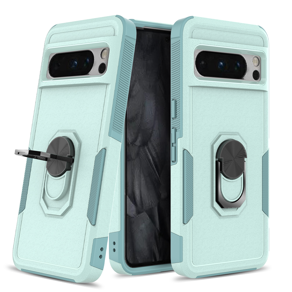 Armor Shockproof Case with Ring Holder For Google Pixel 8 Series - onlinemegasale.com