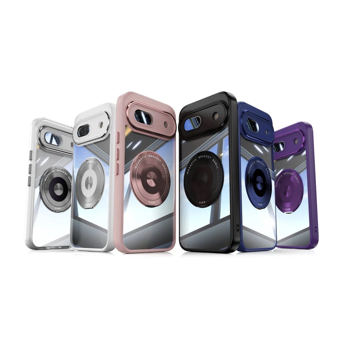 Shockproof Magnetic Case with Stand For Google Pixel 9 Series - onlinemegasale.com