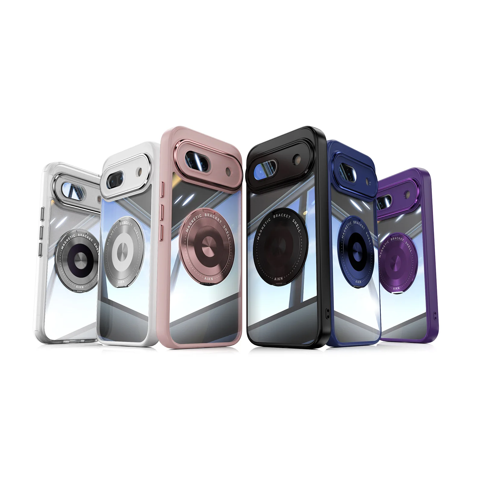 Shockproof Magnetic Case with Stand For Google Pixel 9 Series - onlinemegasale.com