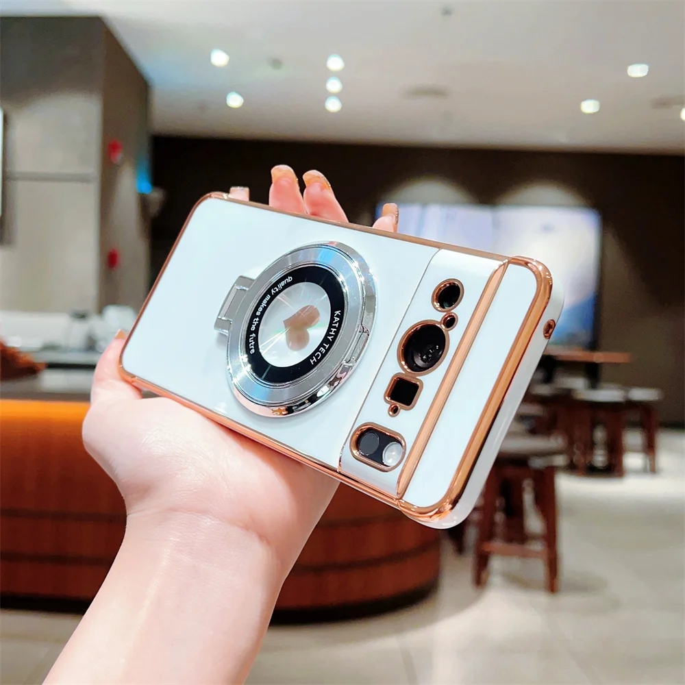 MagSafe Folding Holder Case for Google Pixel 8/7A - onlinemegasale.com