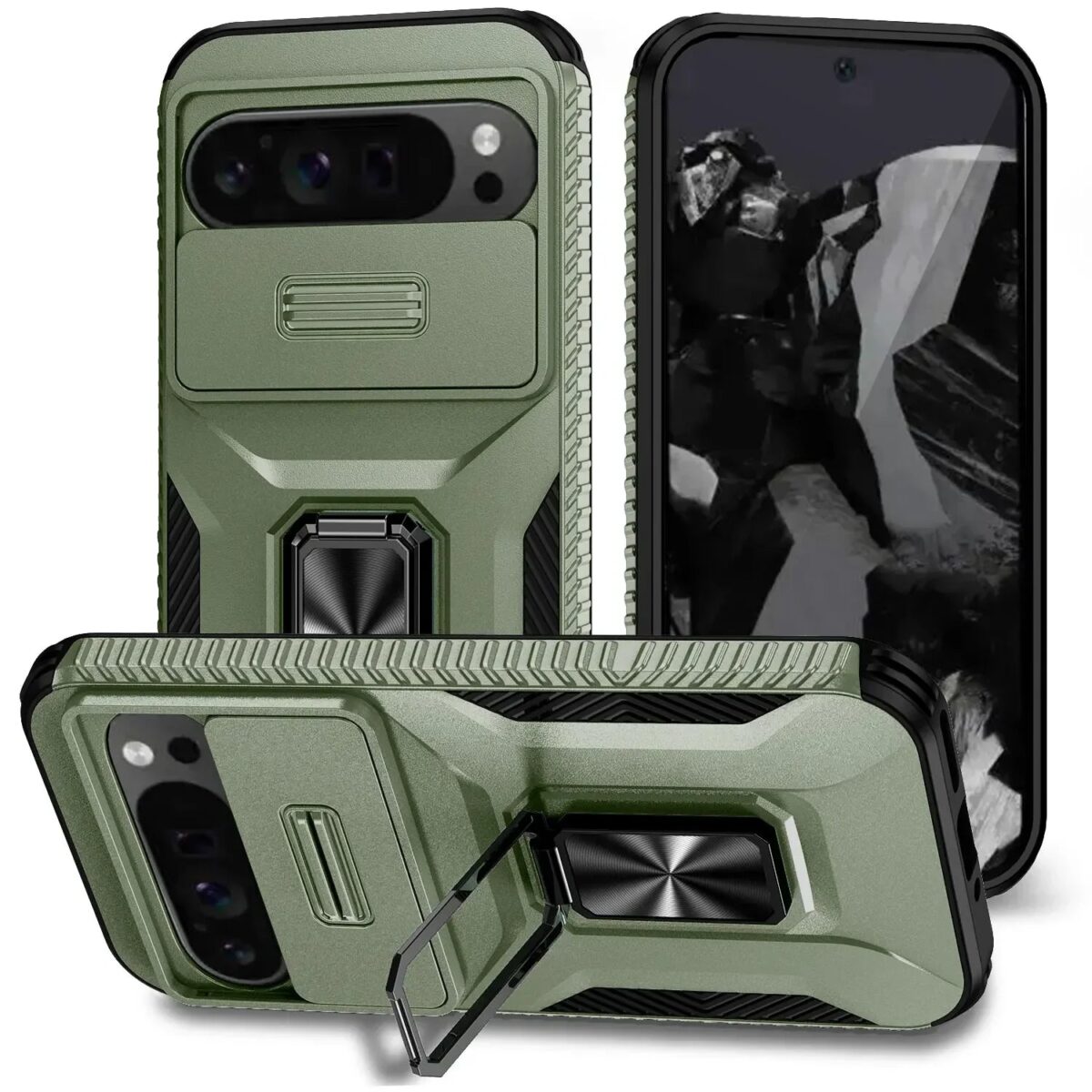 Slide Camera Protection Case For Google Pixel 9 Series - onlinemegasale.com