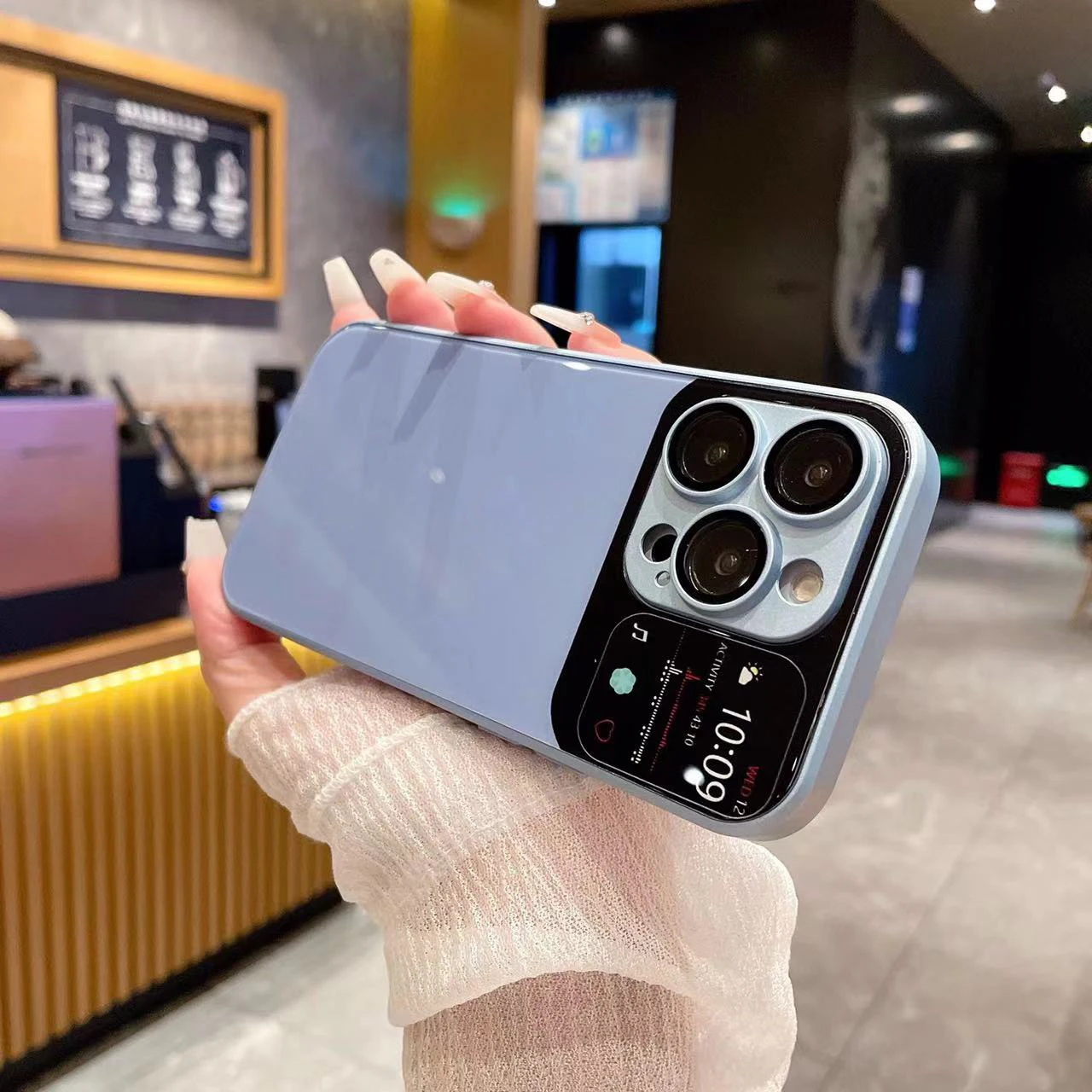 Luxury Gardient Temper Glass Phone Case For iPhone - onlinemegasale.com