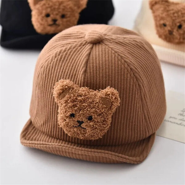 Bear Soft Brim Baby Cap