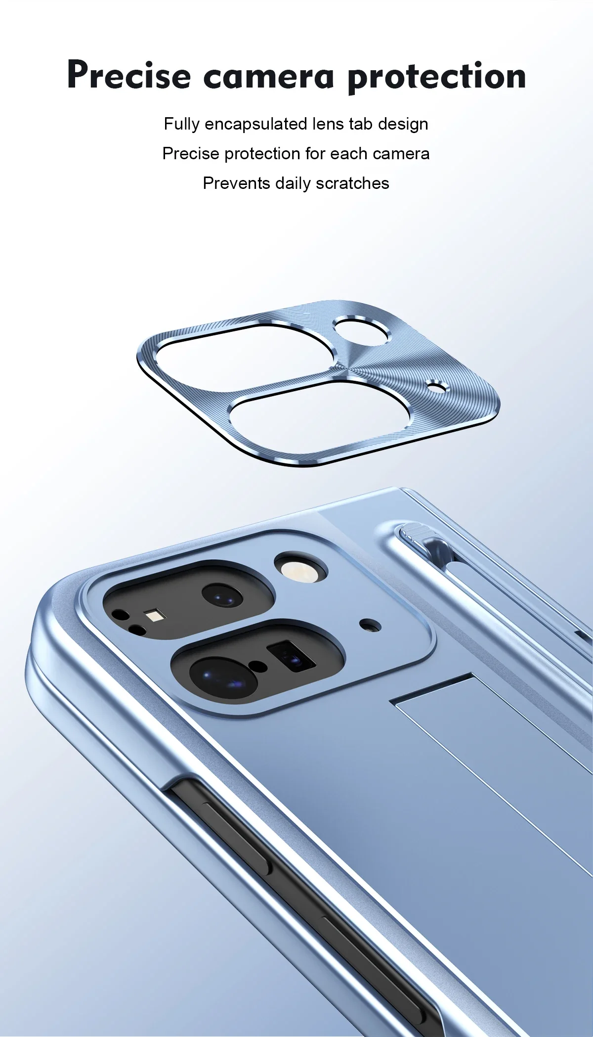 Full Protection Case With Touch Pen For Google Pixel 9 Pro Fold - onlinemegasale.com