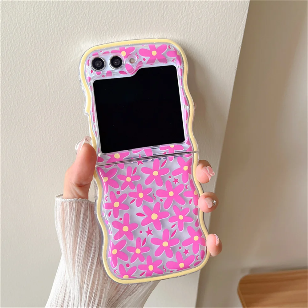 Colorful Flower Case for Samsung Galaxy Z Flip Series - onlinemegasale.com