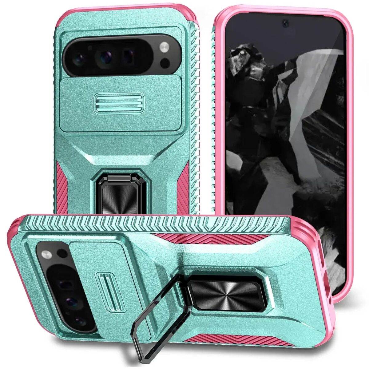 Slide Camera Protection Case For Google Pixel 9 Series - onlinemegasale.com
