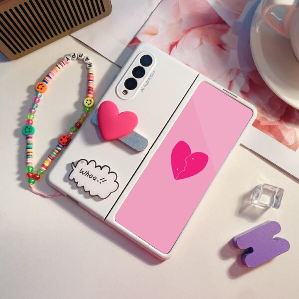 Heart Holder Phone case For Samsung Galaxy Z Fold