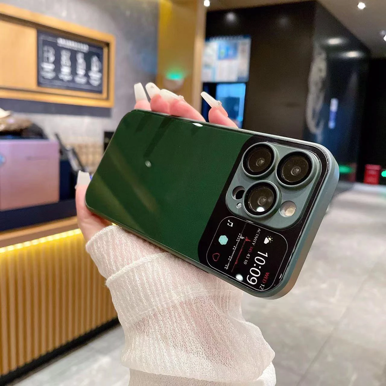 Luxury Gardient Temper Glass Phone Case For iPhone - onlinemegasale.com