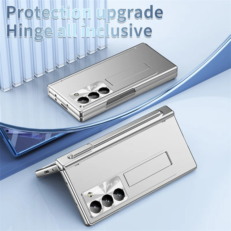 360° Protective Case for Samsung Galaxy Z Fold 6/5/4/3 with Screen Protector & Stylus - onlinemegasale.com