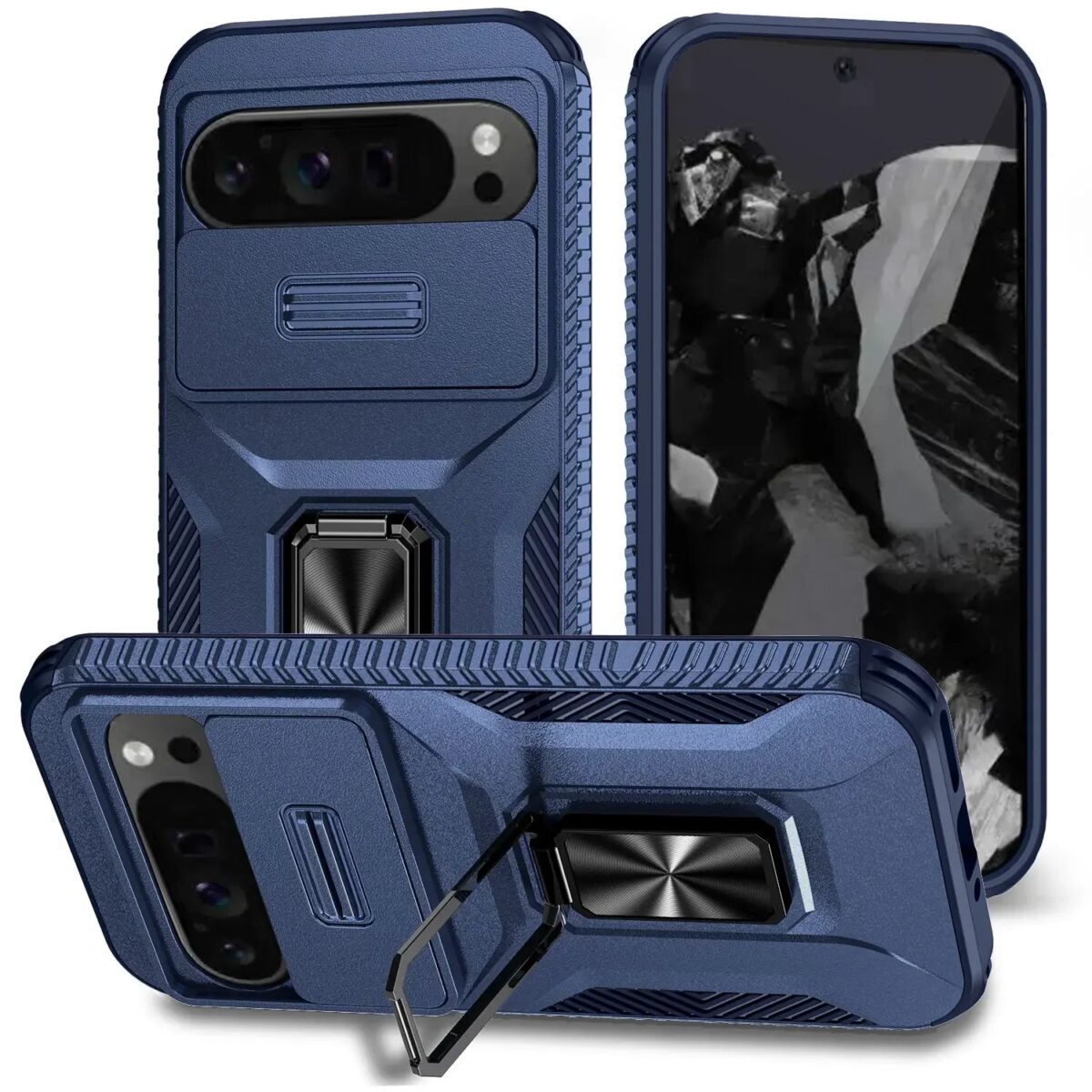 Slide Camera Protection Case For Google Pixel 9 Series - onlinemegasale.com