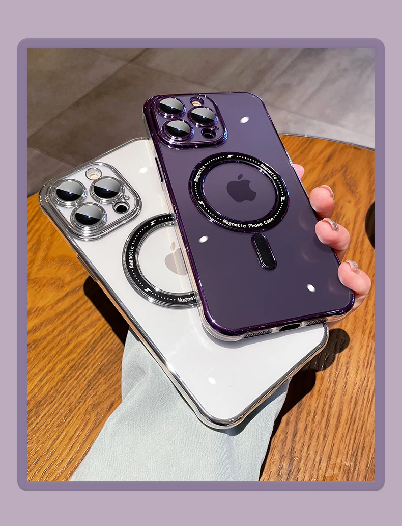 Luxury Magsafe Case for iPhone - onlinemegasale.com