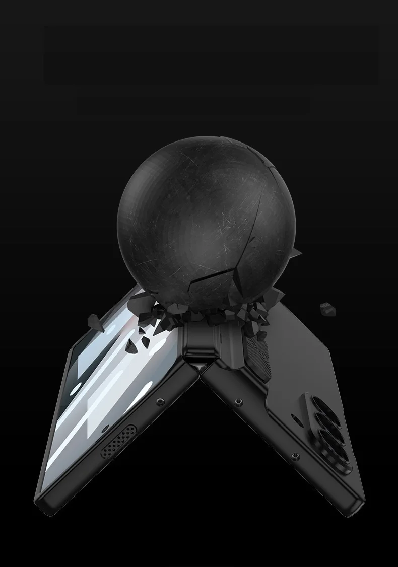 Full Protection Case with Pen Slot For Samsung Galaxy Z Fold 6 - onlinemegasale.com