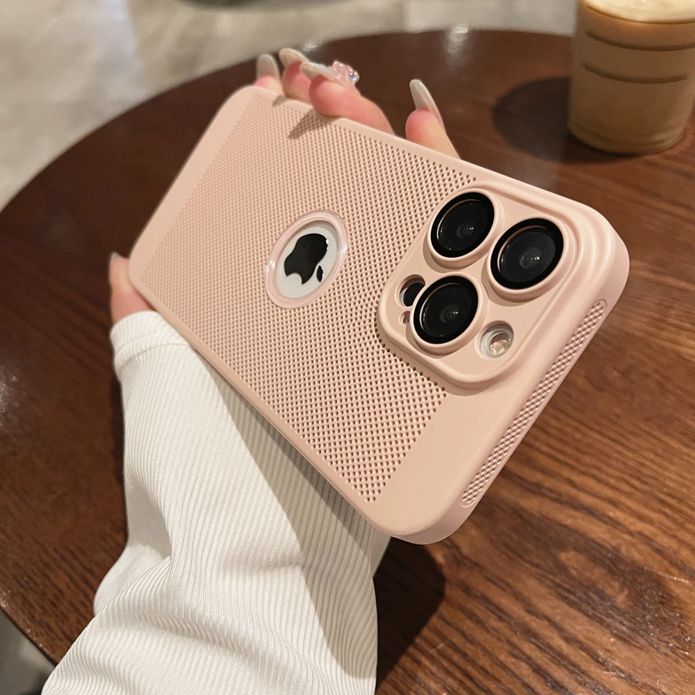 Luxury Slim Heat Radiation Case for iPhone - onlinemegasale.com