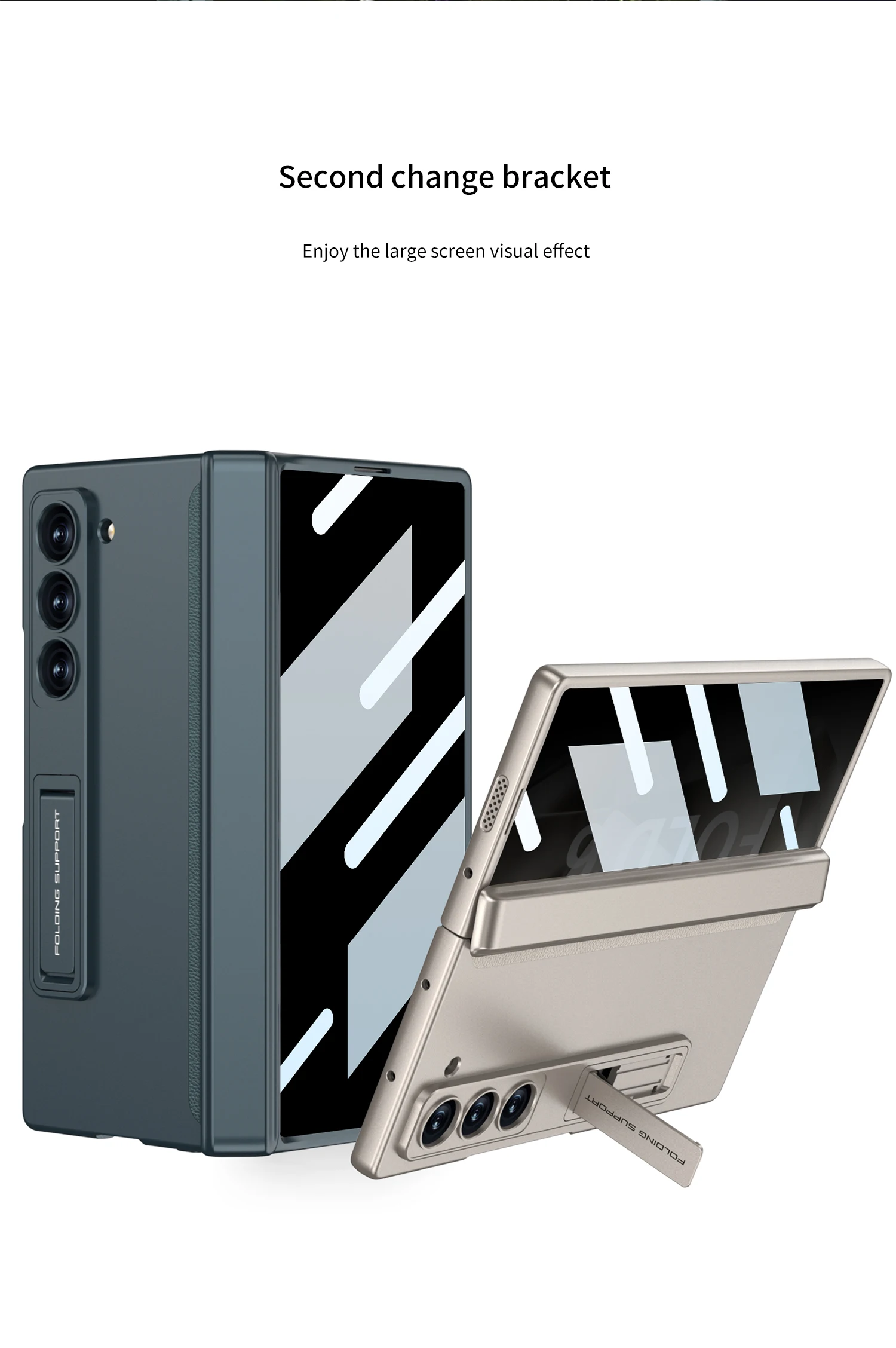 Full Protetction Case with Privacy Screen for Samsung Galaxy Z Fold 6 Case - onlinemegasale.com