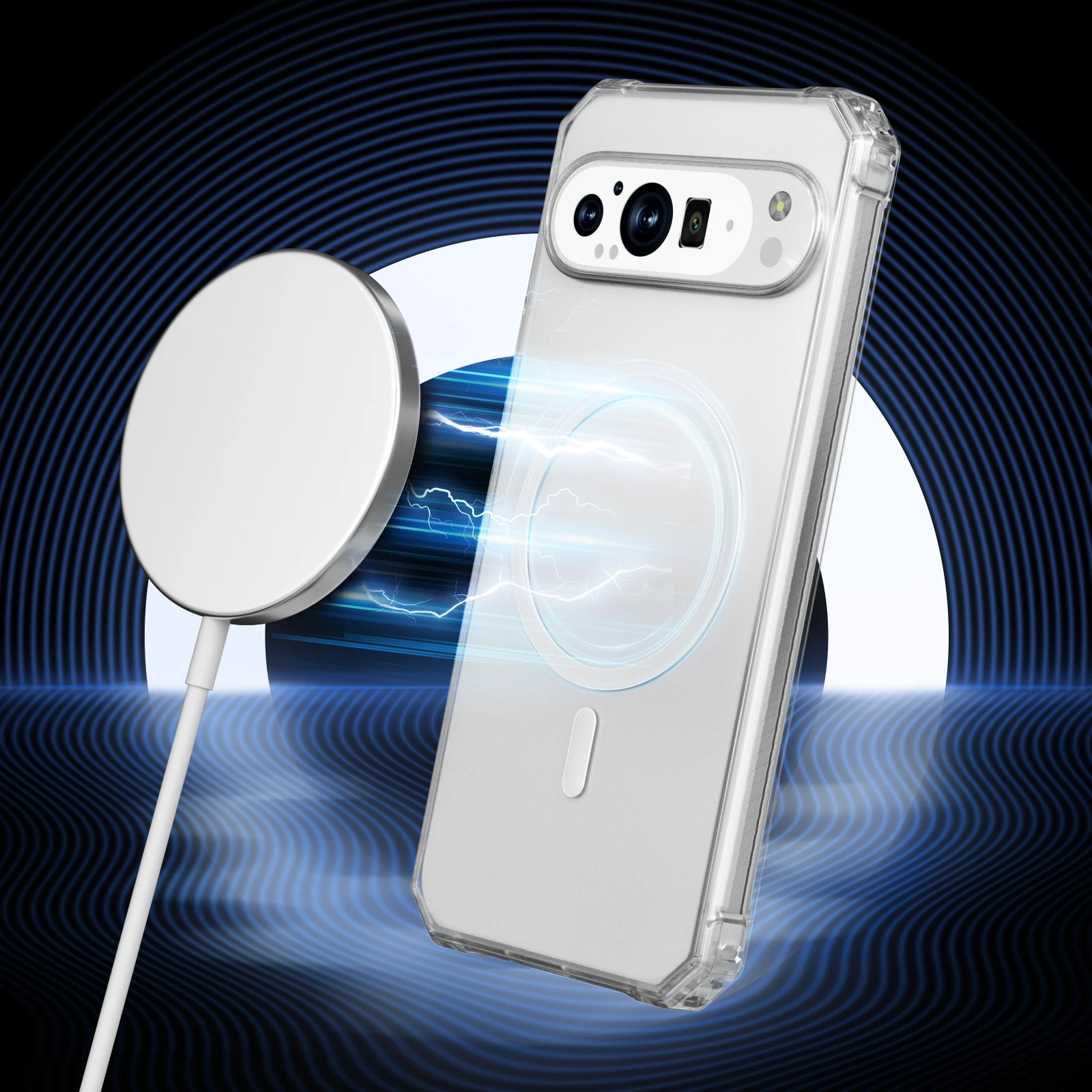 Shockproof Magsafe Case For Google Pixel 9 Series - onlinemegasale.com