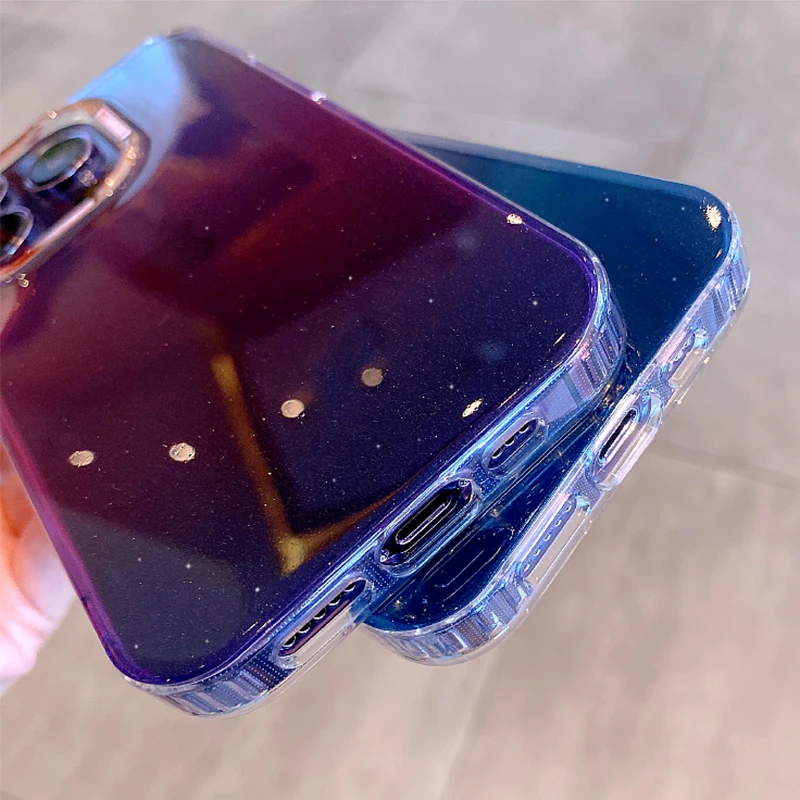 Luxury Fashion Glitter Bling Clear Phone Case For iPhone - onlinemegasale.com