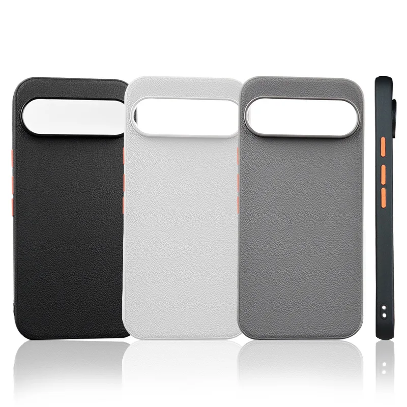 Full Protection Leather Case for Google Pixel 9 Series - onlinemegasale.com