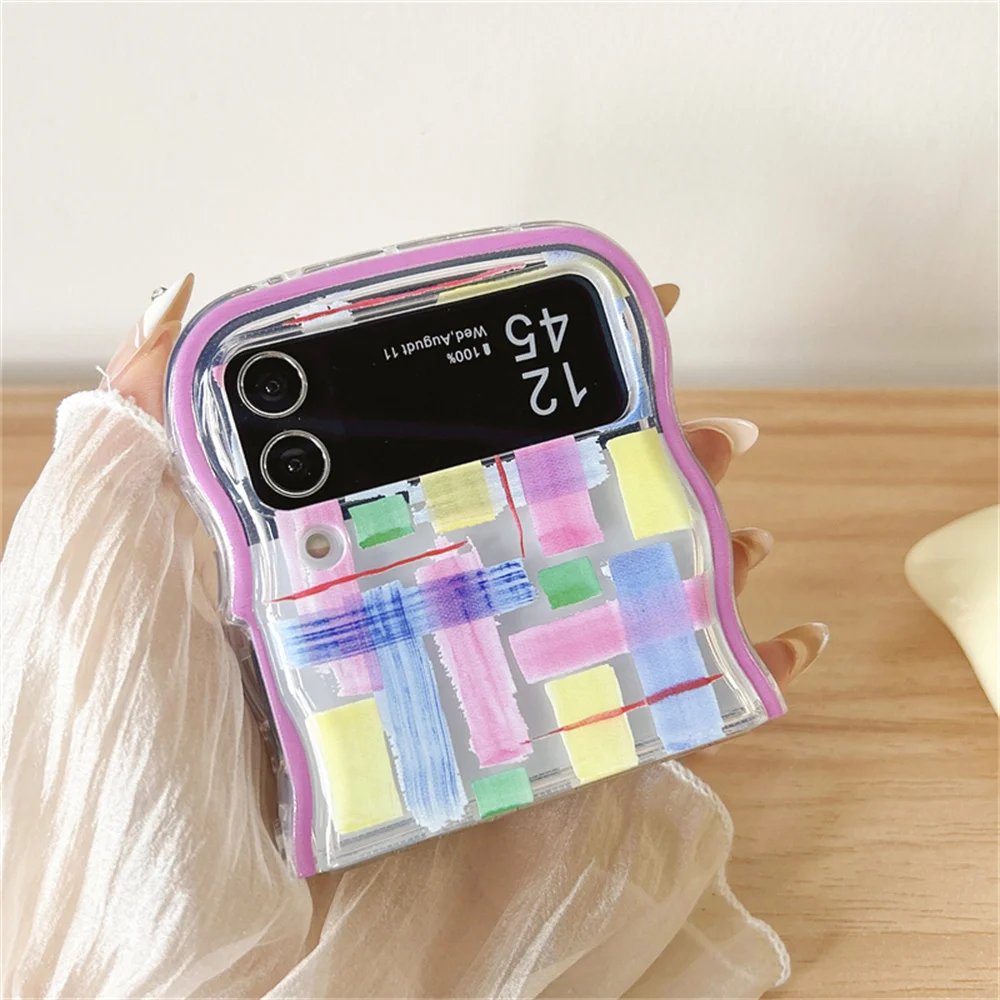 Colorful Flower Case for Samsung Galaxy Z Flip Series - onlinemegasale.com