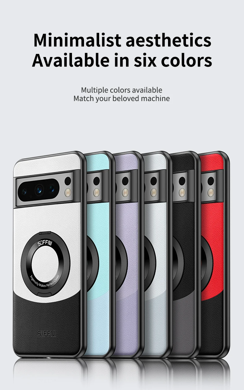 Magsafe Case with Ring For Google Pixel 8 Series - onlinemegasale.com