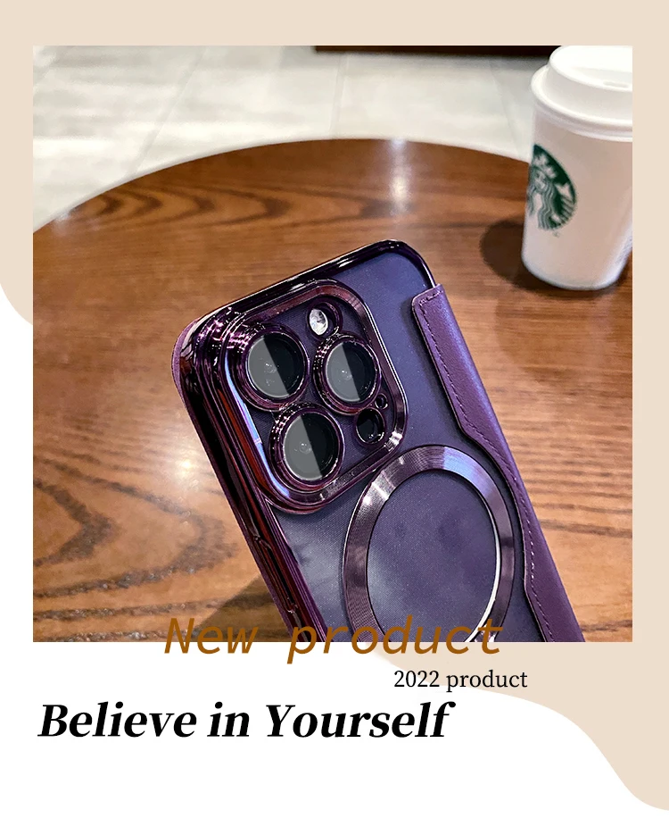 The Ultimate 3 in 1 Wallet Magnetic Phone Case - onlinemegasale.com