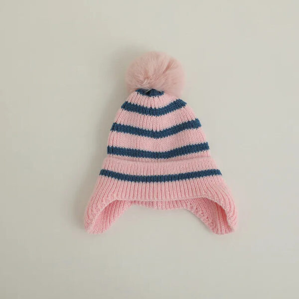 Striped design Kids Beanie