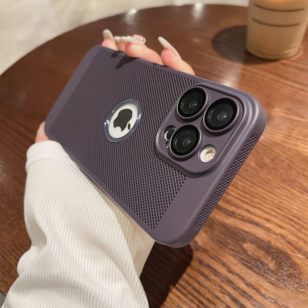 Luxury Slim Heat Radiation Case for iPhone - onlinemegasale.com