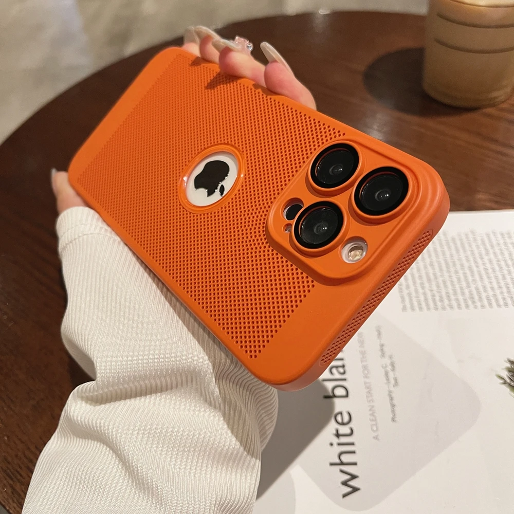Luxury Slim Heat Radiation Case for iPhone - onlinemegasale.com