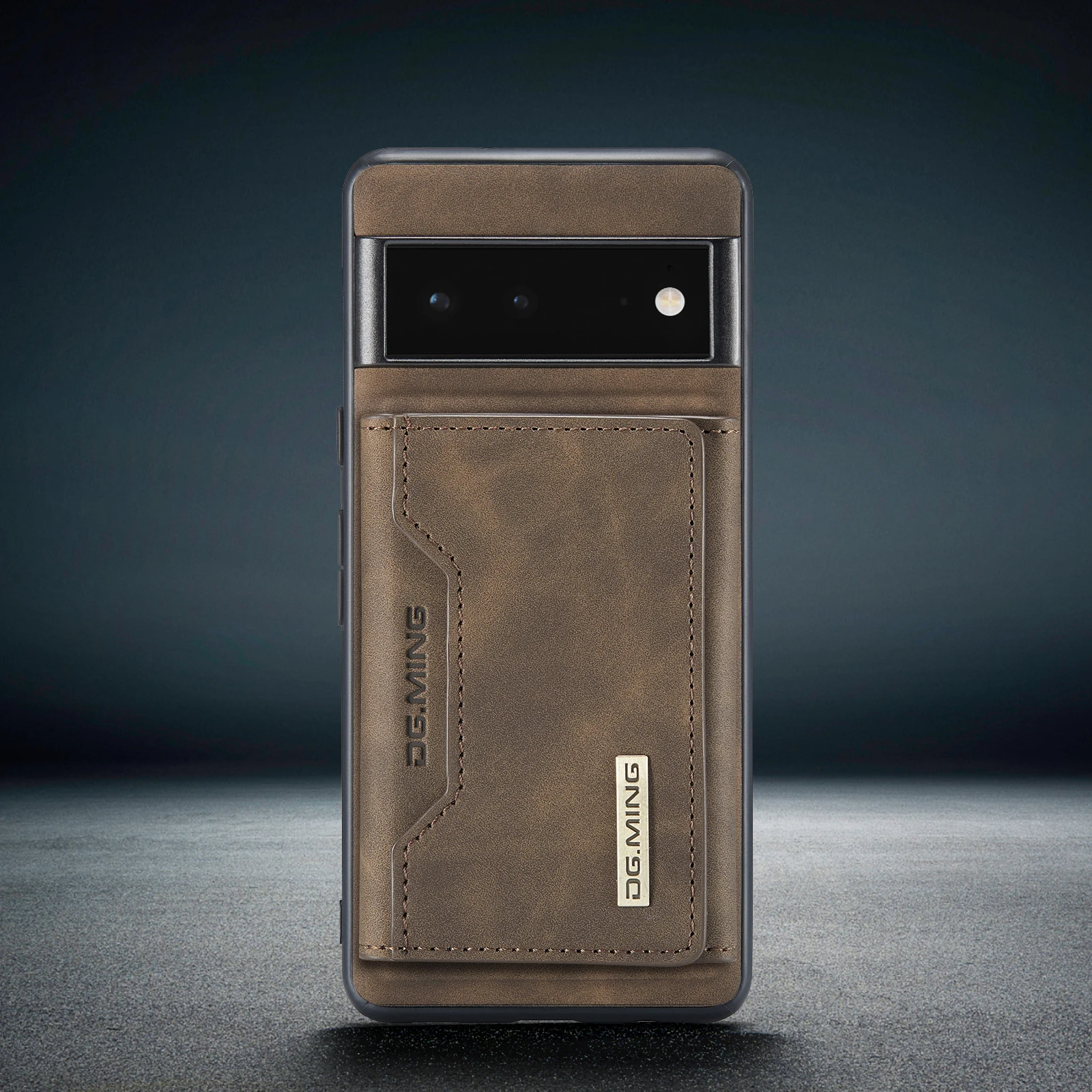 2 in 1 Detachable Leather Wallet Case For Google Pixel Phones - onlinemegasale.com