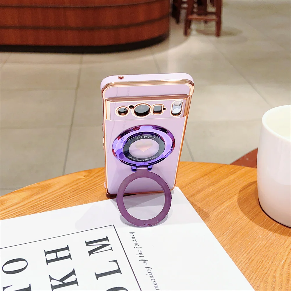 MagSafe Folding Holder Case for Google Pixel 8/7A - onlinemegasale.com