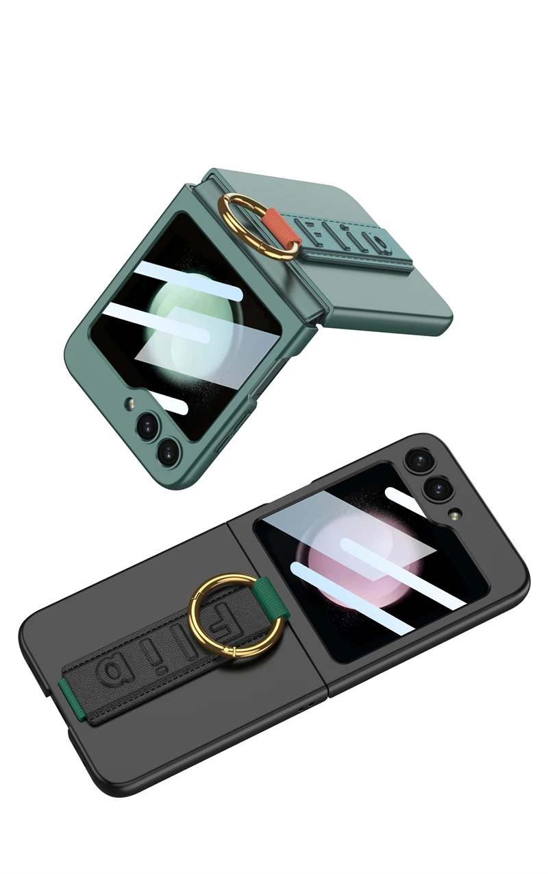 Shockproof Case with Wristband For Samsung Galaxy Z Flip 5 - onlinemegasale.com Shockproof Case with Wristband For Samsung Galaxy Z Flip 5 - onlinemegasale.com