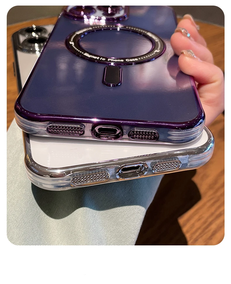 Luxury Magsafe Case for iPhone - onlinemegasale.com